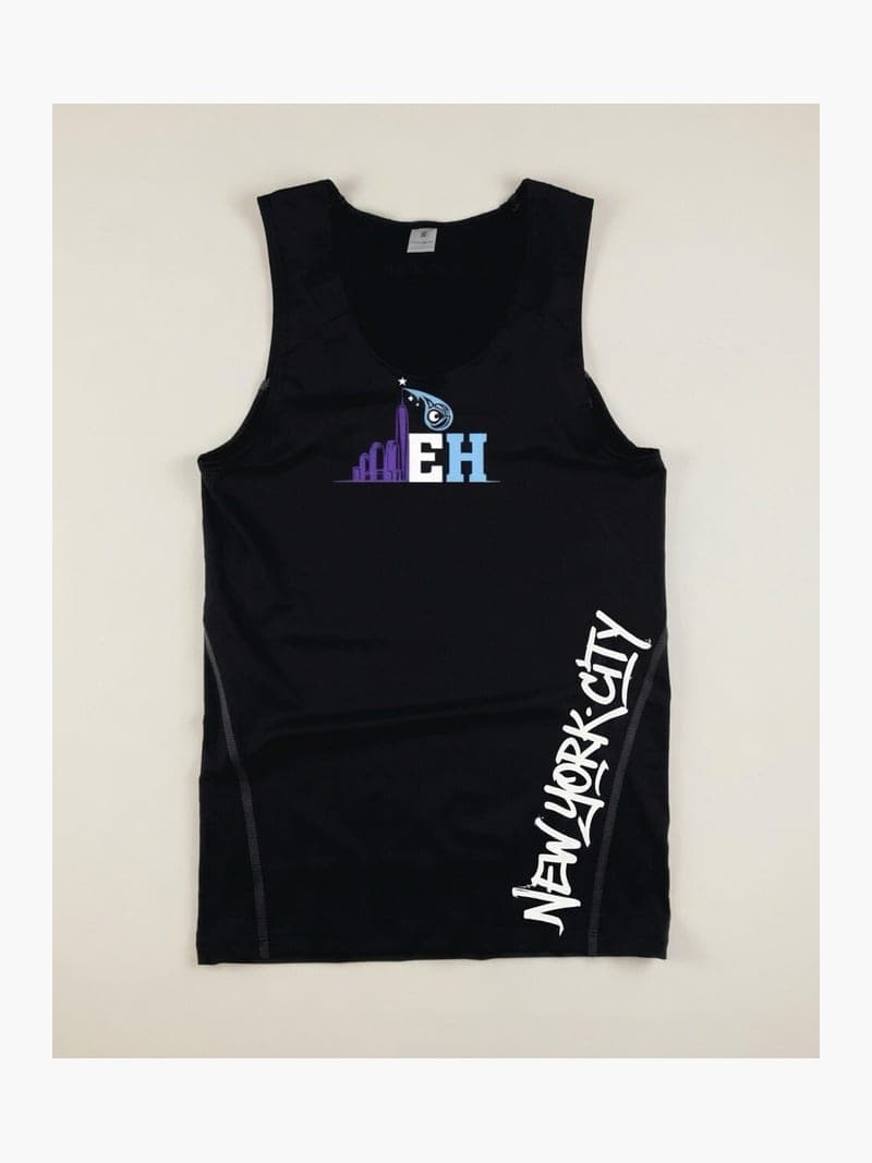 Elevate Compression Tank – Black / New York City