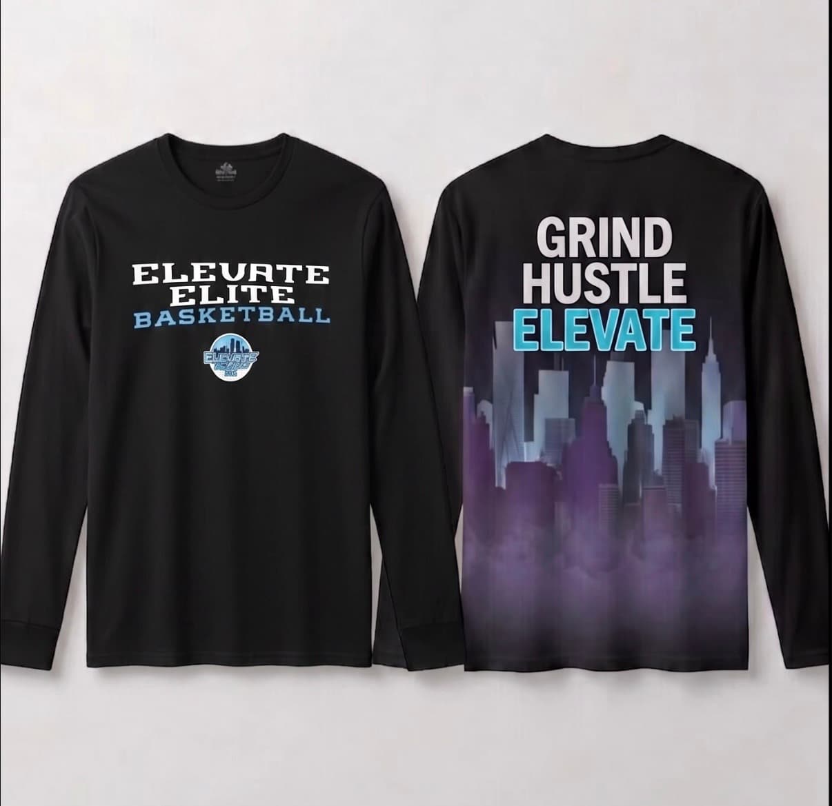 Elevate Elite AAU Longsleeve – Black/Blue/Purple